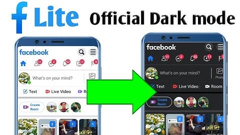 How to Enable Dark mode on Facebook Lite | Fb Lite Official Dark mode In 2021 Bangla