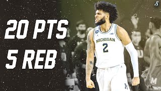 Isaiah Livers Full Highlights Vs Maryland 1.19.21 20 Pts & 5 Rebs