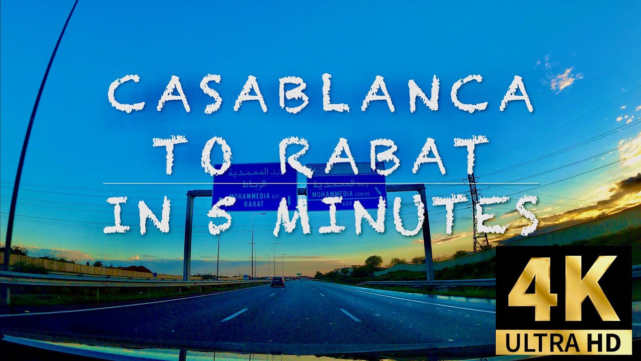 How Far From Casablanca To Rabat
