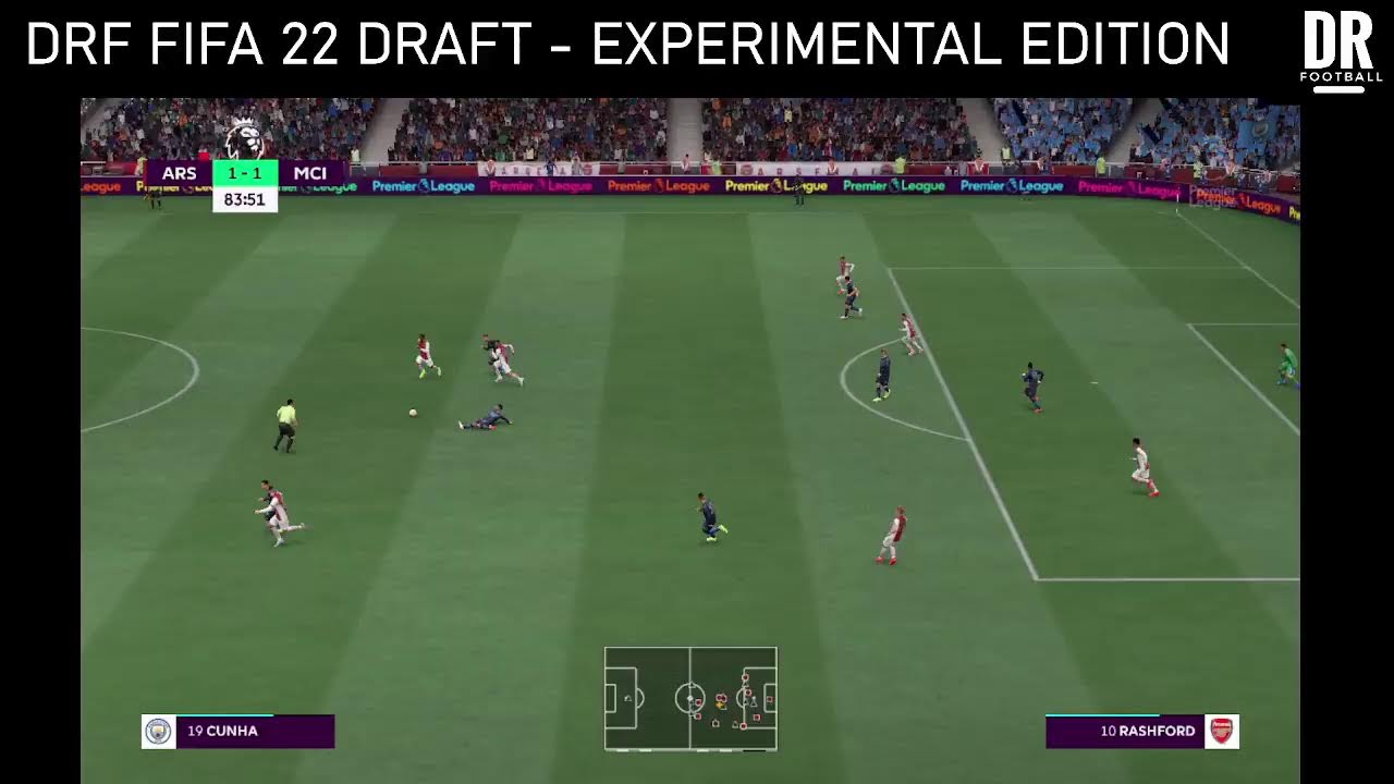 DRF FIFA DRAFT 2022: EXPERIMENTAL EDITION -  Nandan (Arsenal) vs Nischay (Man City)
