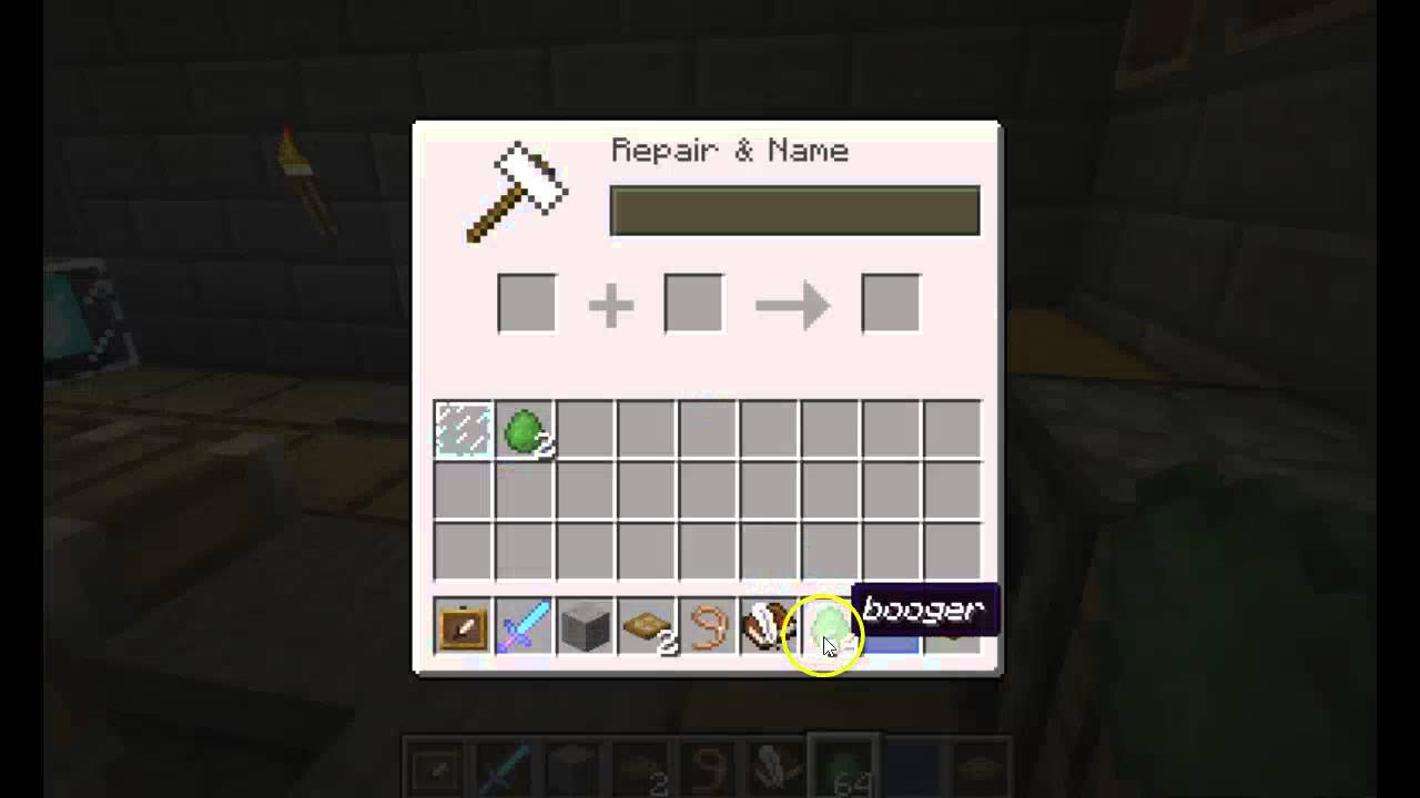 How to name your pets in minecraft YouTube
