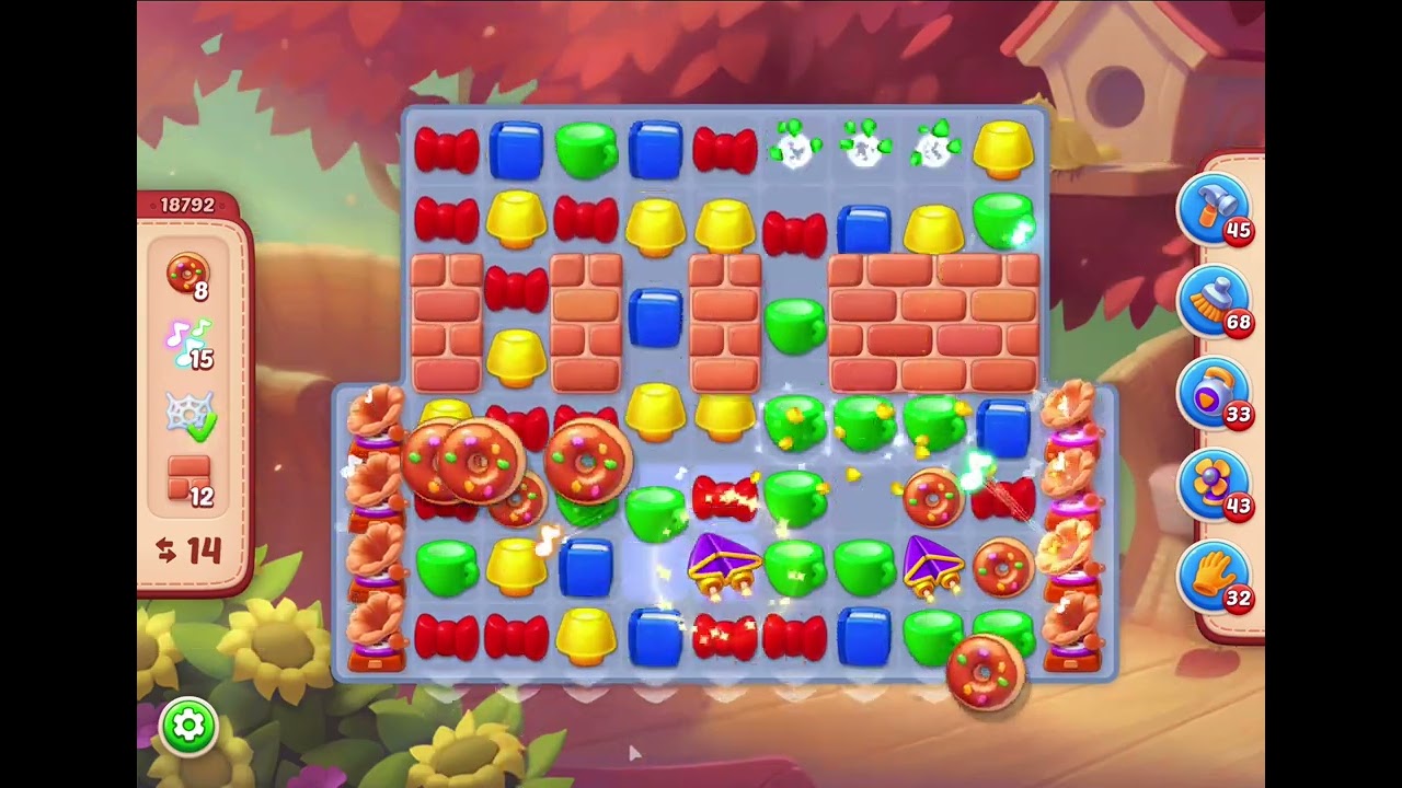 HomeScapes Level 18792 no boosters 