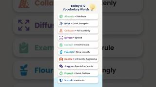 🔥Daily Vocabulary Power 💥| English For Bank & SSC Exam | #rbi #vocabulary #rbi #sbi #shorts #ssc