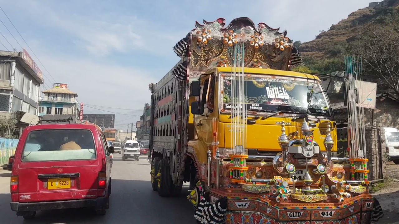 Traffic jam in Abbottabad now days