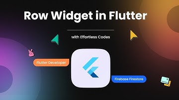Flutter for beginners #19 | Row widget In Flutter | Dart Basic | #flutter #dart  #beginner