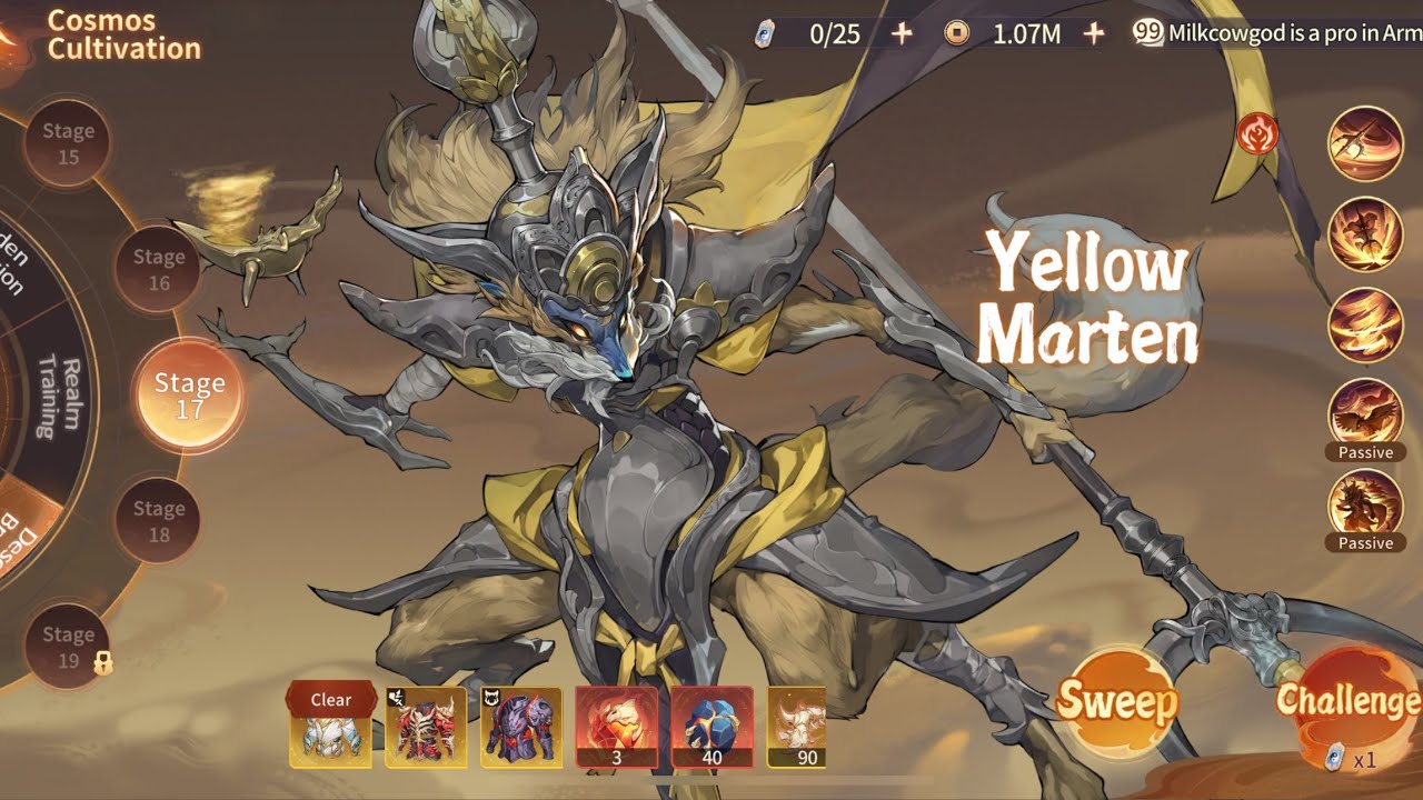 STAGE 17 YELLOW MARTEN 369K CP GUIDE | Journey Renewed: Fate Fantasy
