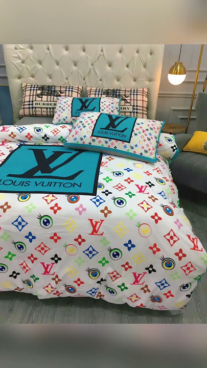 Louis Vuitton Rainbow Bedding Set