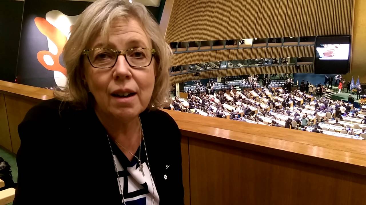Elizabeth May Earth Day message from the UN