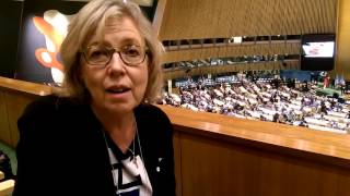 Elizabeth May Earth Day message from the UN