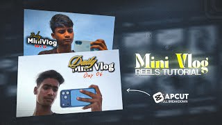 Trending MINI VLOG Reels Editing 🔥| Capcut Mini Vlog Video Edit | Full Breakdown screenshot 5