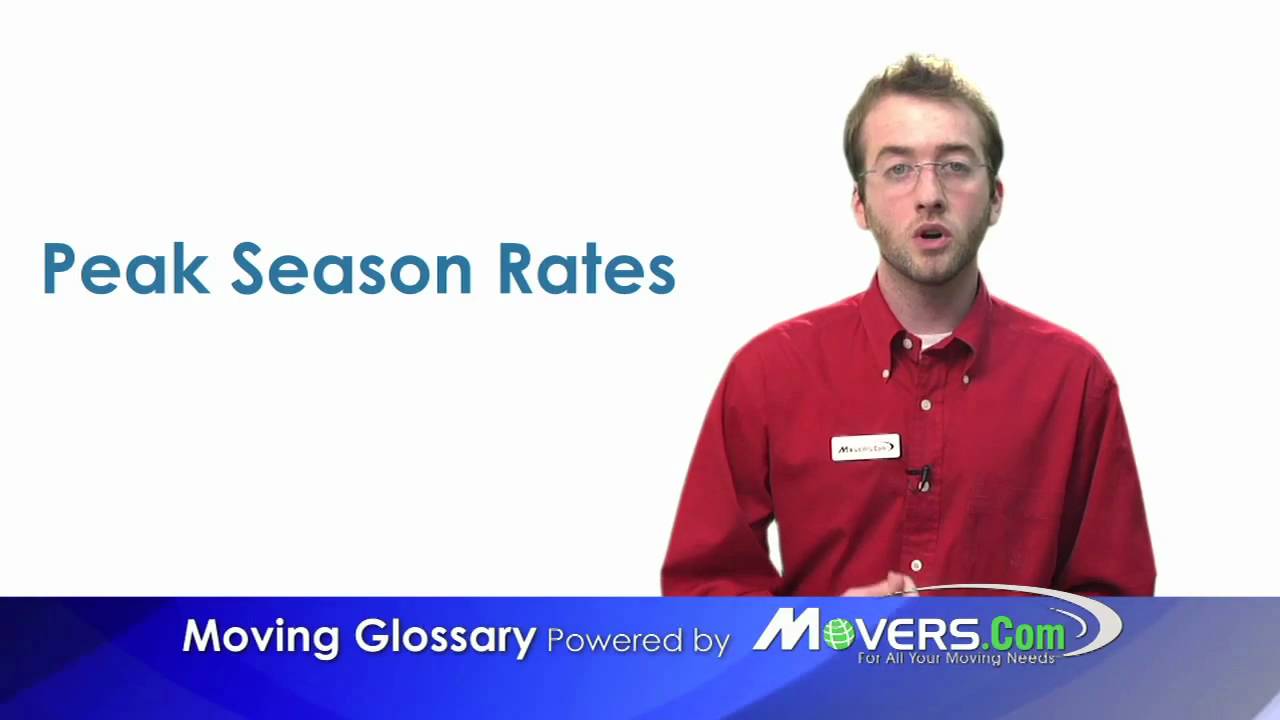Peak Season. - Moving Glossary - Movers.com