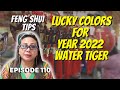 LUCKY COLORS FOR YEAR 2022 | EPISODE 110 | POWER OF EFNG SHUI JAPAN