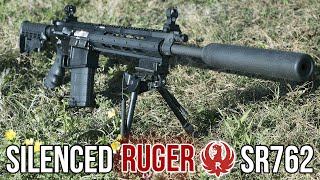 Silenced Ruger SR762 Piston AR-10 Review screenshot 2
