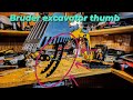 Bruder excavator thumb build and test!
