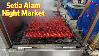 Malaysia Night Market - Setia Alam Night Market ~ Pasar Malam ~ Kuala Lumpur Street Food