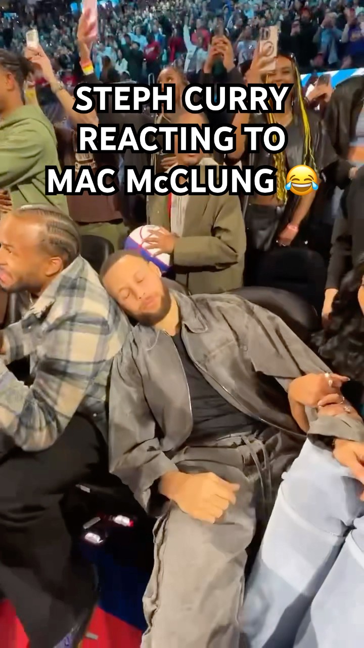 Steph is all of us watching Mac McClung ?