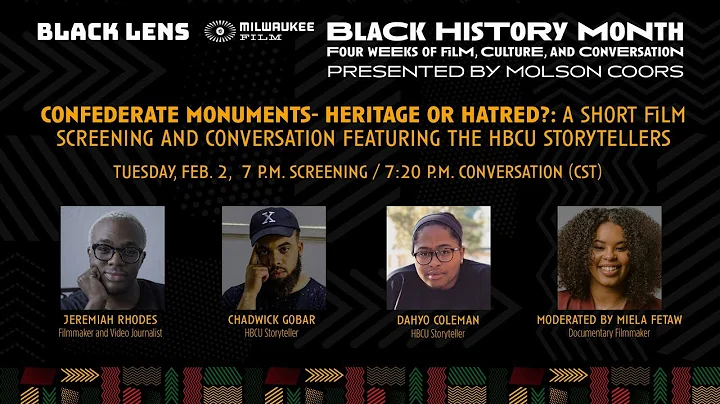 Confederate Monuments - Heritage or Hatred?: short film screening and conversation