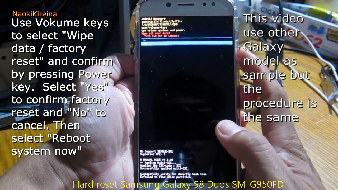 Hard reset Samsung Galaxy S17 Duos SM-G17FD