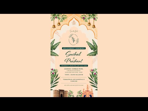 Snehal & Prashant / Engagement ceremony / 29th may 2025