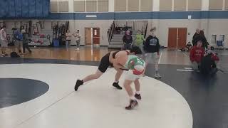 Tyler O’Reilly 187 Franklin Community High School FS/GR Qualifier Match #1 (Greco)