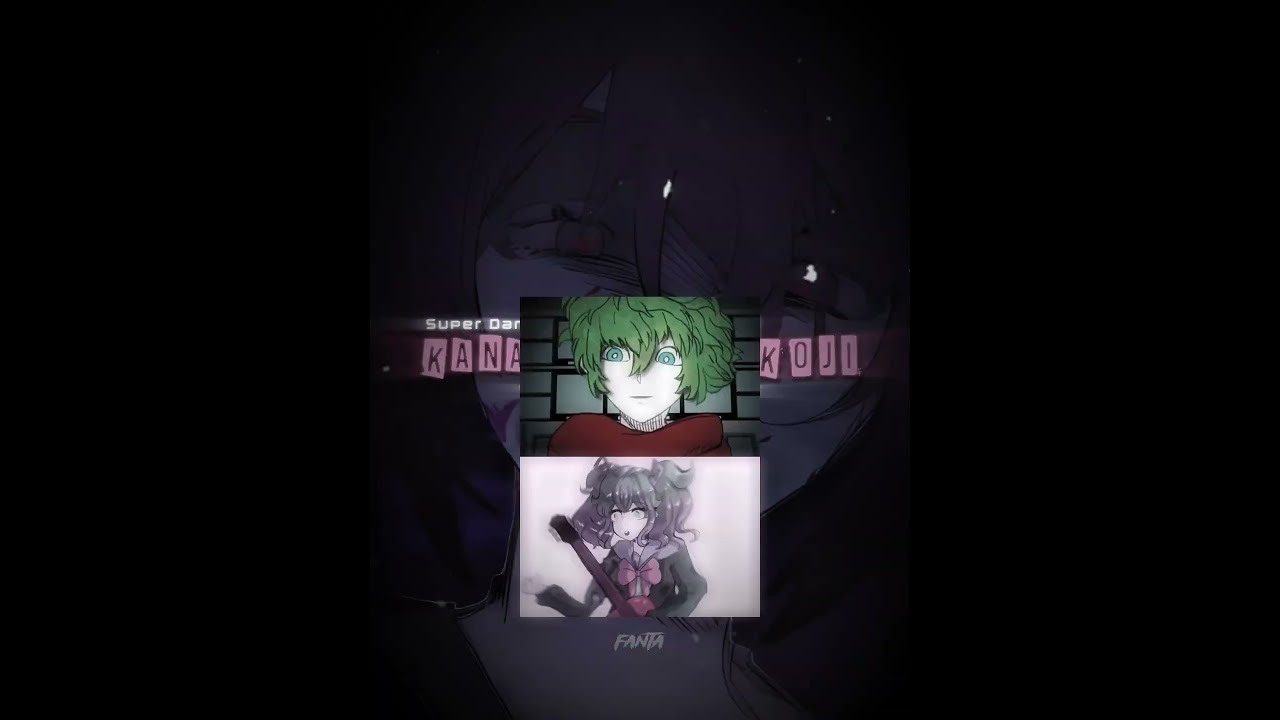 Kanade Otonokoji vs Sou Hiyori (Midori) #capcut #edit #outsmarting #danganronpa #yttd #scd #smart