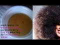 Masque capillaire  loeuf pour doubler la croissance de vos cheveux en seulement 1 mois
