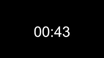 43 Second Timer ⏱️ | Simple Countdown