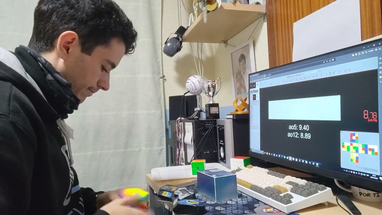 Día 6/365 Single 5.67  con ZBLL y 6.17OLLCP!!! 7.74 ao5, 8.38 ao12, 8.92 ao50 3x3