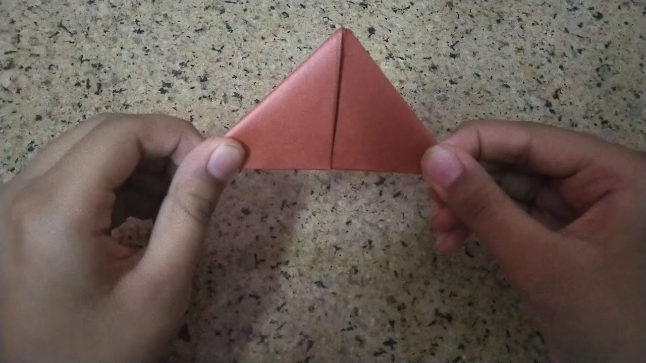 DIY Origami Fidget Spinner step by step explanation YouTube