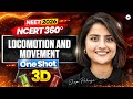 ⚡NEET 2026: NCERT 360 Locomotion &amp; Movement 3D Class One Shot | Seep Pahuja