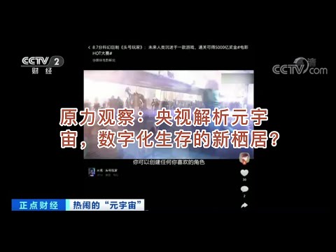 央视解析元宇宙，数字化生存的新栖居？