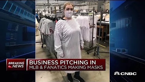 Coronavirus: MLB and Fanatics team up to make protective equipment for health-care workers