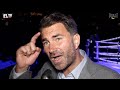 EDDIE HEARN PREDICTS 700K BUYS ON SKY FOR USYK-JOSHUA 2 / REACTS TO CHISORA WIN & BILLY JOE IG RANT