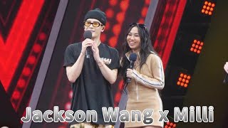 Video thumbnail of "Jackson Wang × Milli 'No Diggity' - มิลลิ | The Wall Song ร้องข้ามกำแพง #shorts #jacksonwang"