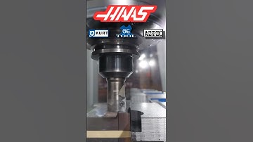 HAAS VF4 VF5 VF6 VF8 VF9 TM3P TM2P mini mill CNC MILL 1" seco insert emc awesome close-up asmr