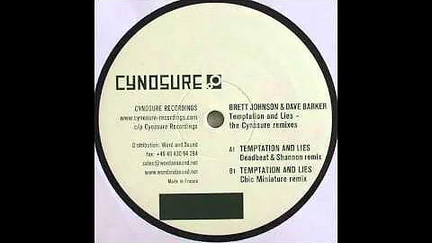 Dave Barker & Brett Johnson - Temptation And Lies ...