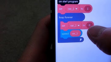 Sphero Bolt - Example 5 - Using Loops in the Program