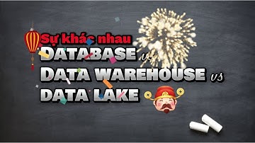Sự khác nhau giữa Database vs Data Warehouse vs Data Lake