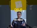 Deus permitiu o mal? Por que?