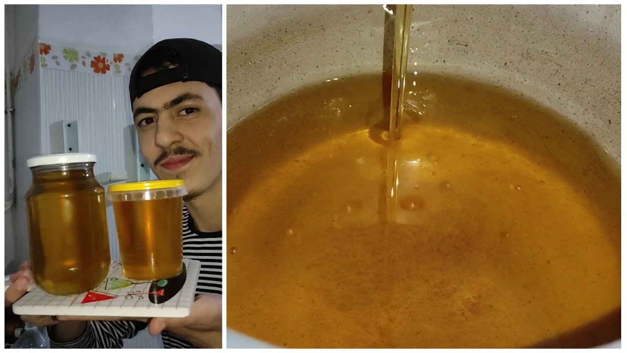 عسل منزلي 😍 في هاد رمضان مراحش تزيدي تشري لعسل رح تحضريه فدار و بكيلو سكر رح يقطعلك كمية كبيرة 😍