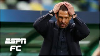 Espn fc's steve nicol and don hutchison react to rb leipzig's 2-1 win
vs. atletico madrid in uefa champions league. says if leipzig had
better forwards...