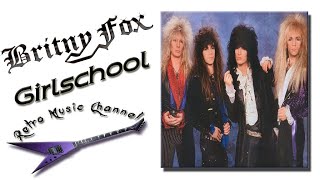 Video thumbnail of "Britny Fox - Girlschool 🎧(lyrics)🎵"