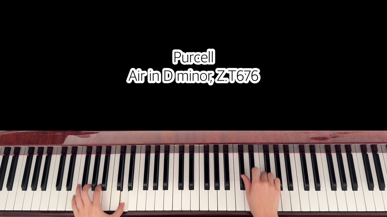 ABRSM Piano Grade 2 2025-2026 A13 Purcell - Air in D minor, Z.T676