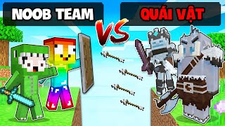 KHANGG BEDWARS THỬ THÁCH 24H ĐẠI CHIẾN QUÁI VẬT BĂNG TRONG MINECRAFT *NOOB TEAM VS QUÁI VẬT SIÊU CẤP