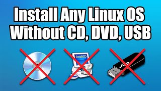 In this videos, i am going to show how install linux without cd or
usb. any type of base os, no need usb, cd, dvd. just use internal ...