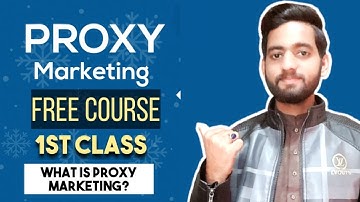 How to earn money from amazon | Proxy marketing course | 1st Video | Maadi tv urdu