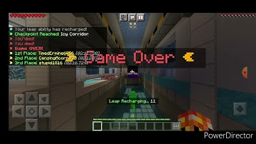Minecraft PE - My Failed attemp at Death Run Hive