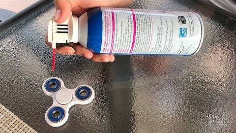 Fidget Spinner SUPERSONIC Speed with Compressed Air