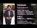 The nook by Al Wasl properties at JEBEL ALI.