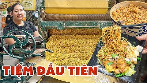 Tự làm 100% tiệm MÌ SỦI CẢO TỨ XUYÊN đầu tiên trên đường Hà Tôn Quyền, free xí quách tặng khách